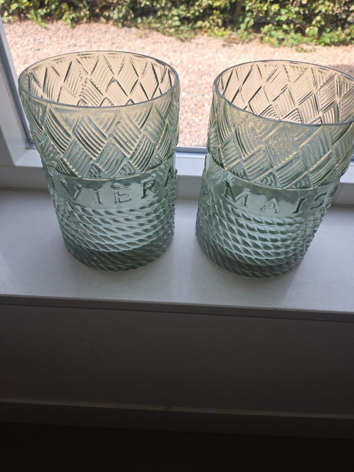 Riviera Maison Kaarsenhouders - Set van 2, Ophalen, Waxinelichthouder, Rivièra Maison, Glas