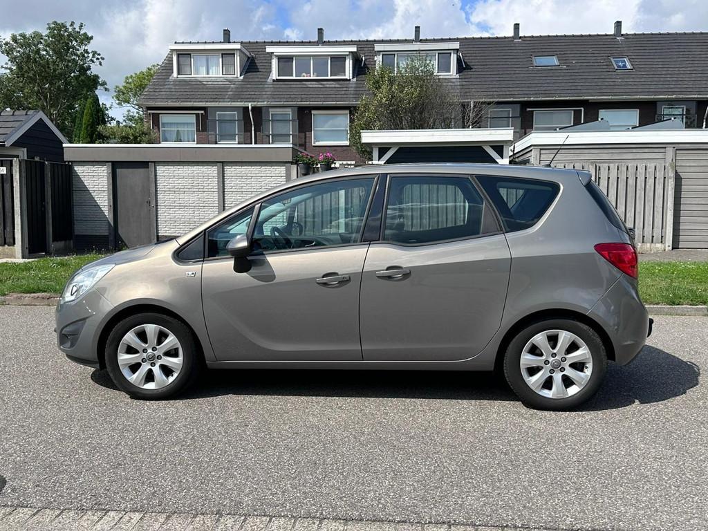 Opel Meriva 1.4 Turbo Edition Cruise*Airco*17-04-2027 APK*NA, Voorwielaandrijving, Euro 5, Gebruikt, 680 kg
