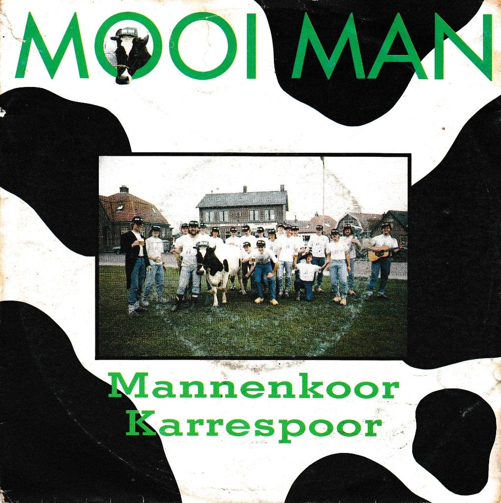 Mannenkoor Karrespoor - Mooi man, Cd's en Dvd's, Vinyl Singles, Ophalen of Verzenden, Gebruikt, 7 inch, Nederlandstalig