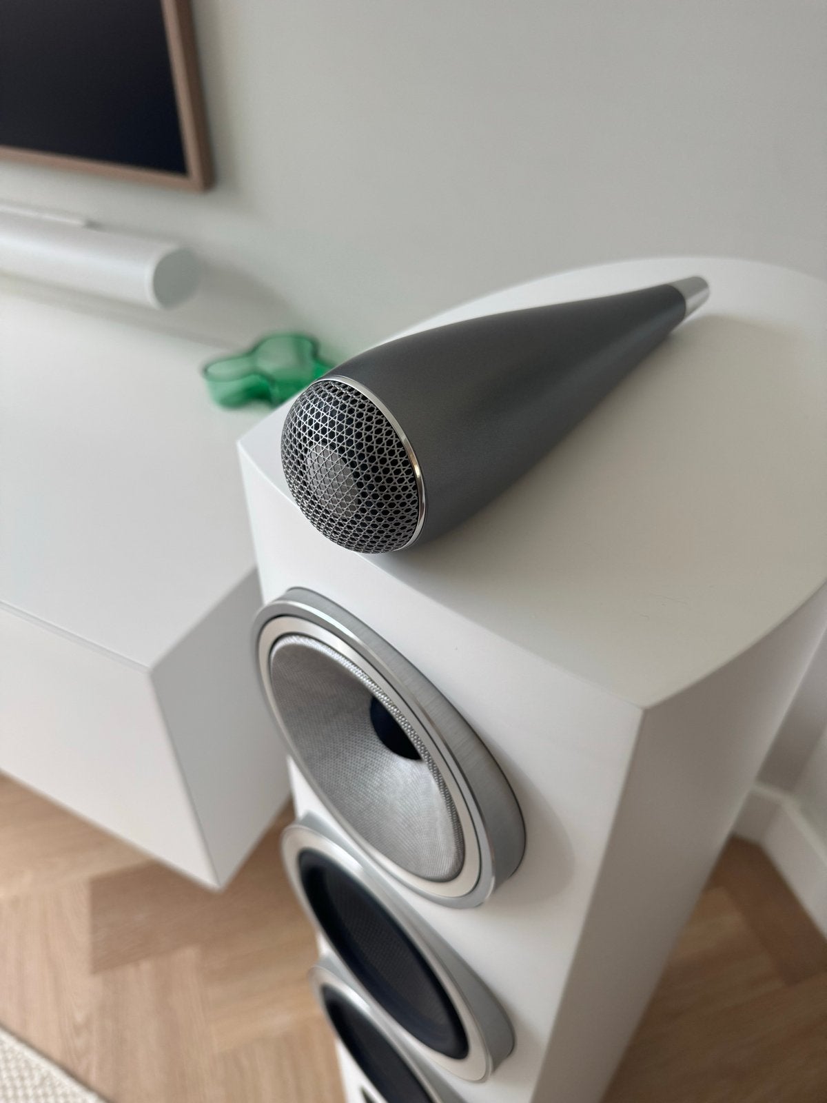 Bowers &Wilkins 804/D3 in mint conditie (Wit), Ophalen of Verzenden, Zo goed als nieuw, Bowers & Wilkins (B&W), 120 watt of meer