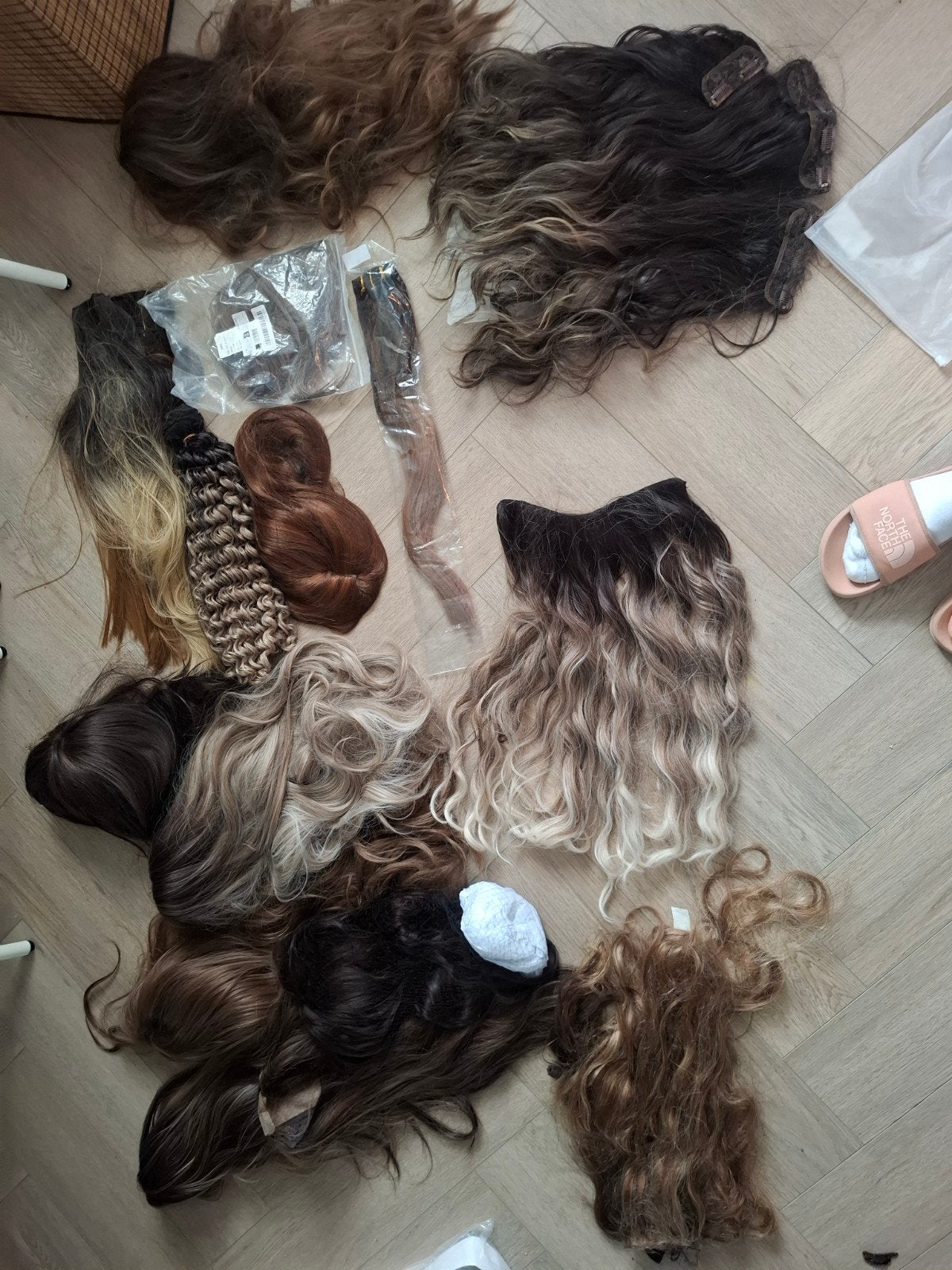 diverse pruiken en haarstukken, Ophalen of Verzenden, Nieuw, Pruik of Haarverlenging