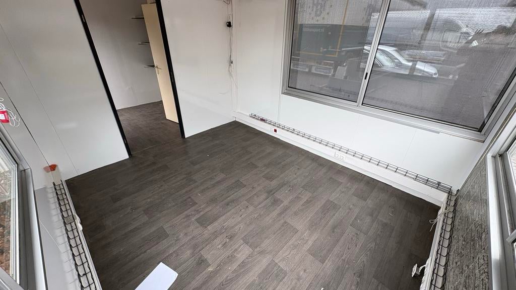Kantoorunit 3x6 meter - Direct beschikbaar., Doe-het-zelf en Verbouw, Hout en Planken, Ophalen, Gebruikt, 50 mm of meer, Pallet
