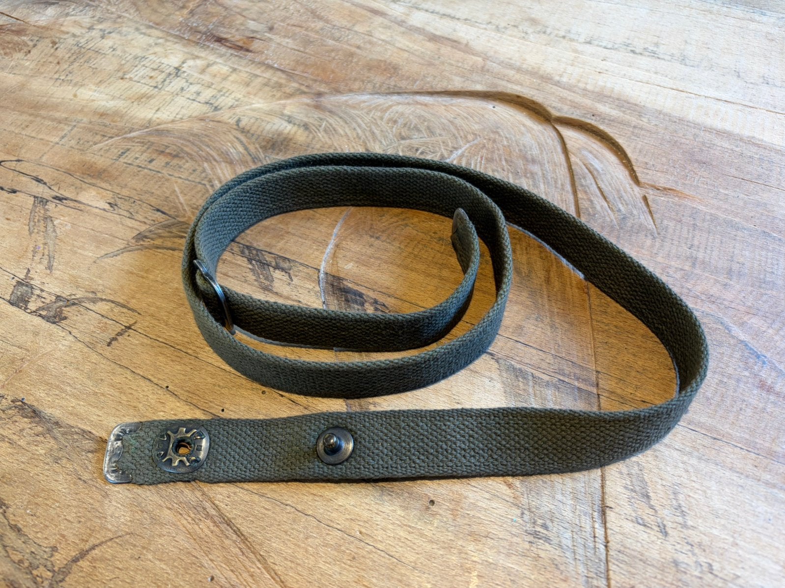 Originele M1 carbine sling Rau Fastener Co., Ophalen of Verzenden, Zo goed als nieuw, Zwart, Minder dan 95 cm