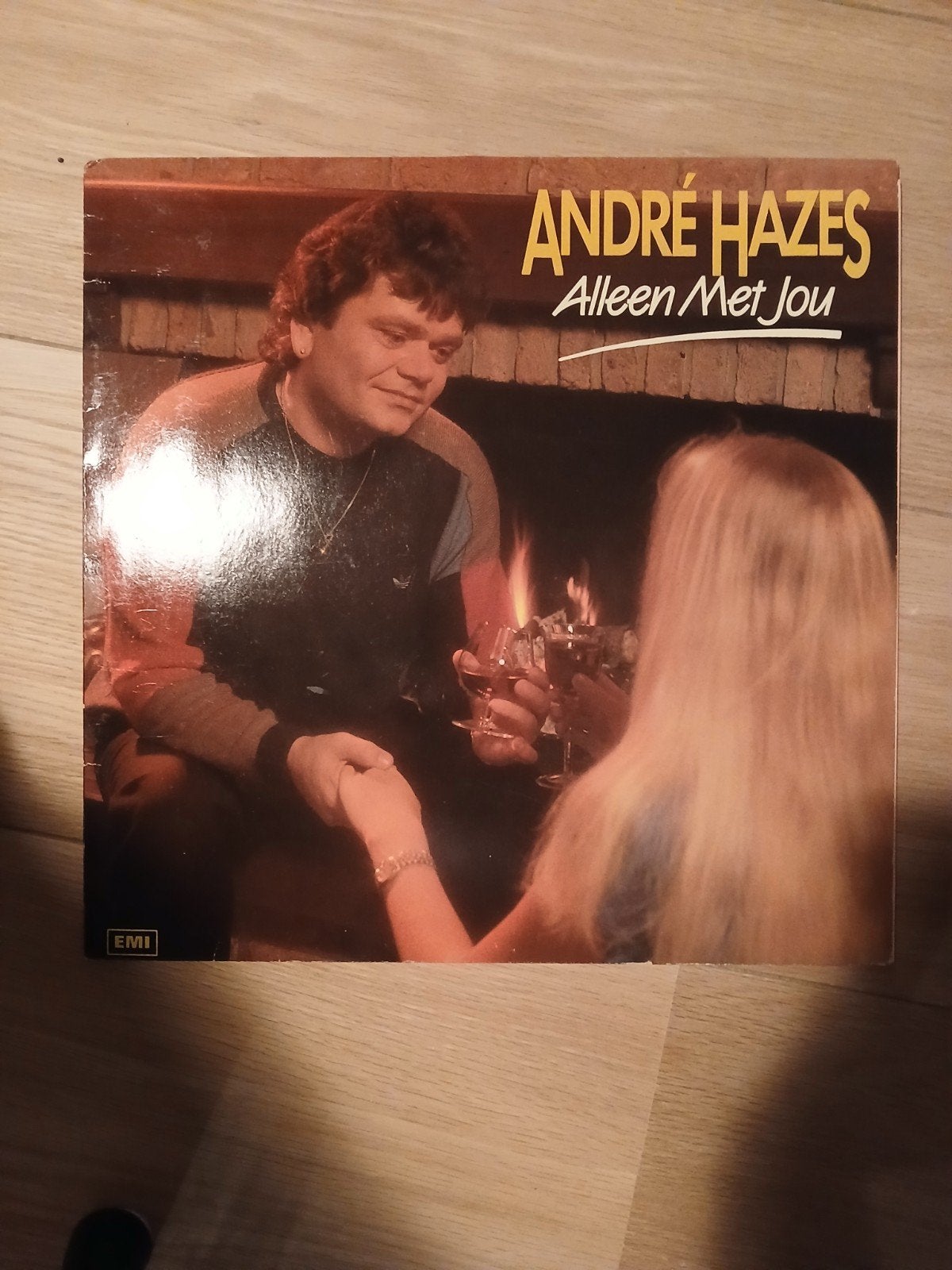 André Hazes - Alleen Met Jou (LP) plaat, Cd's en Dvd's, Ophalen of Verzenden, Gebruikt, Levenslied of Smartlap