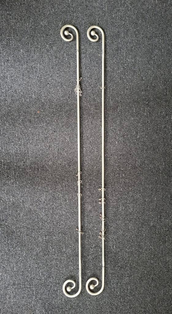 Metalen gordijnroede, Ophalen of Verzenden, Minder dan 100 cm