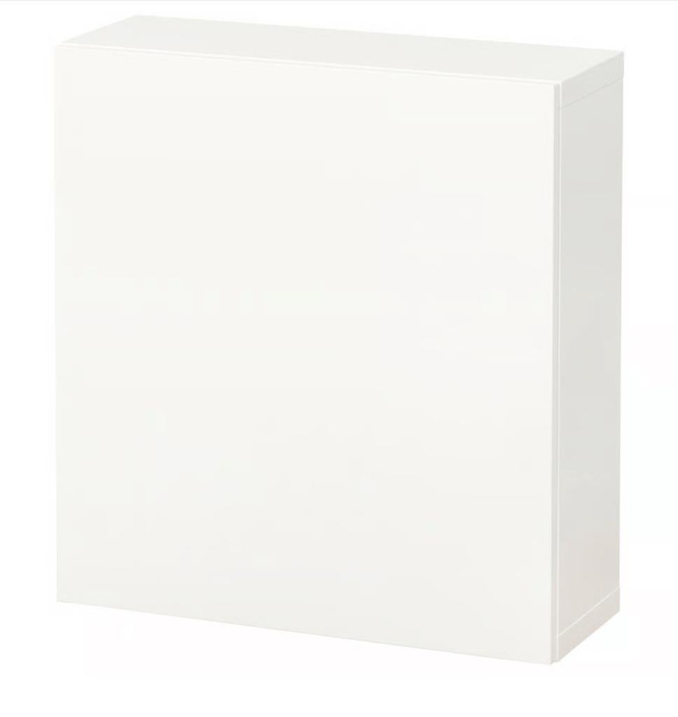 IKEA BESTÅ Basiselement met Scharnieren en Plank, Ophalen, Gebruikt