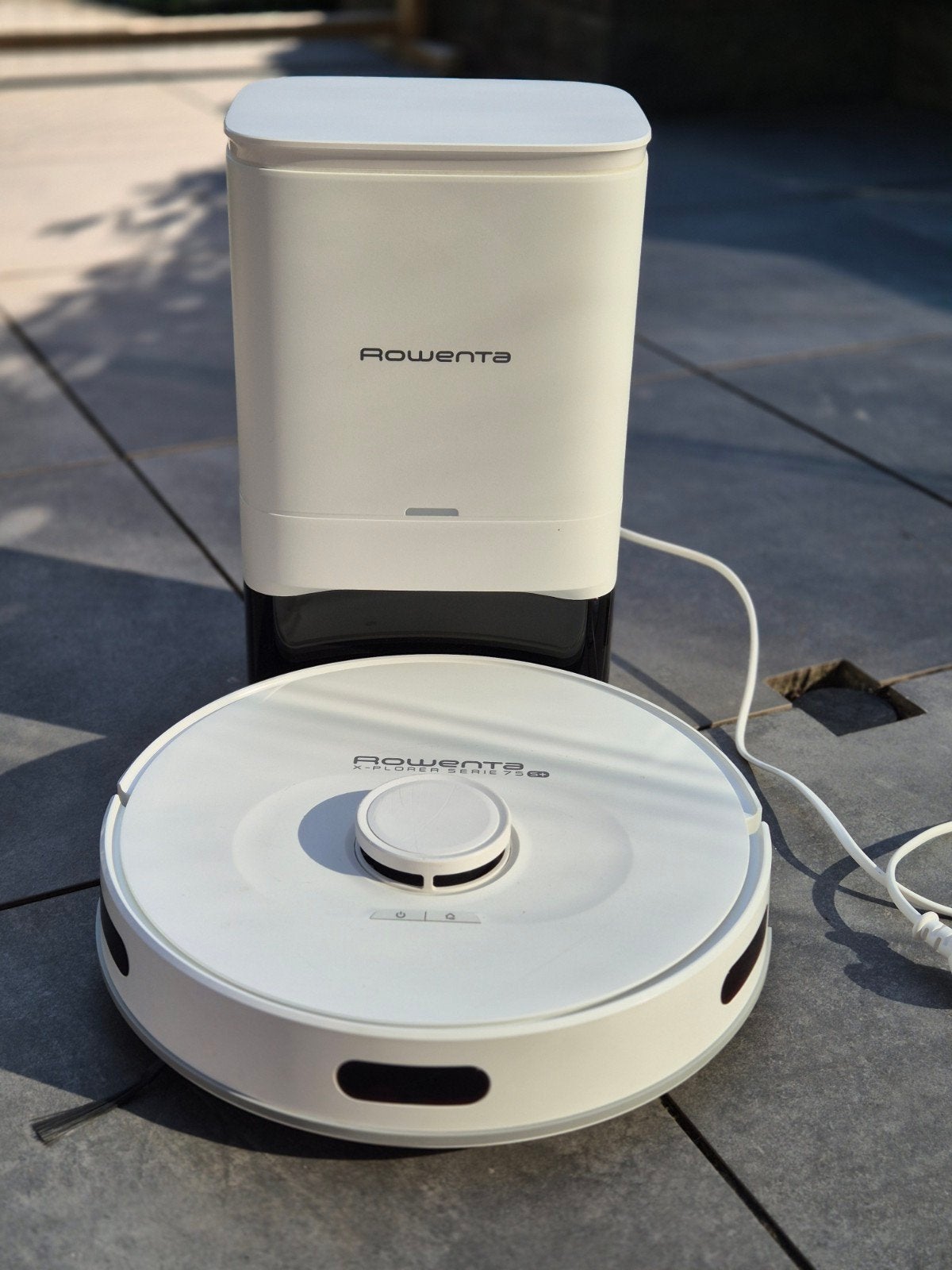 Rowenta robotstofzuiger x-plorer 75 s+, Gebruikt, Robotstofzuiger, Bedienbaar via app, Ophalen