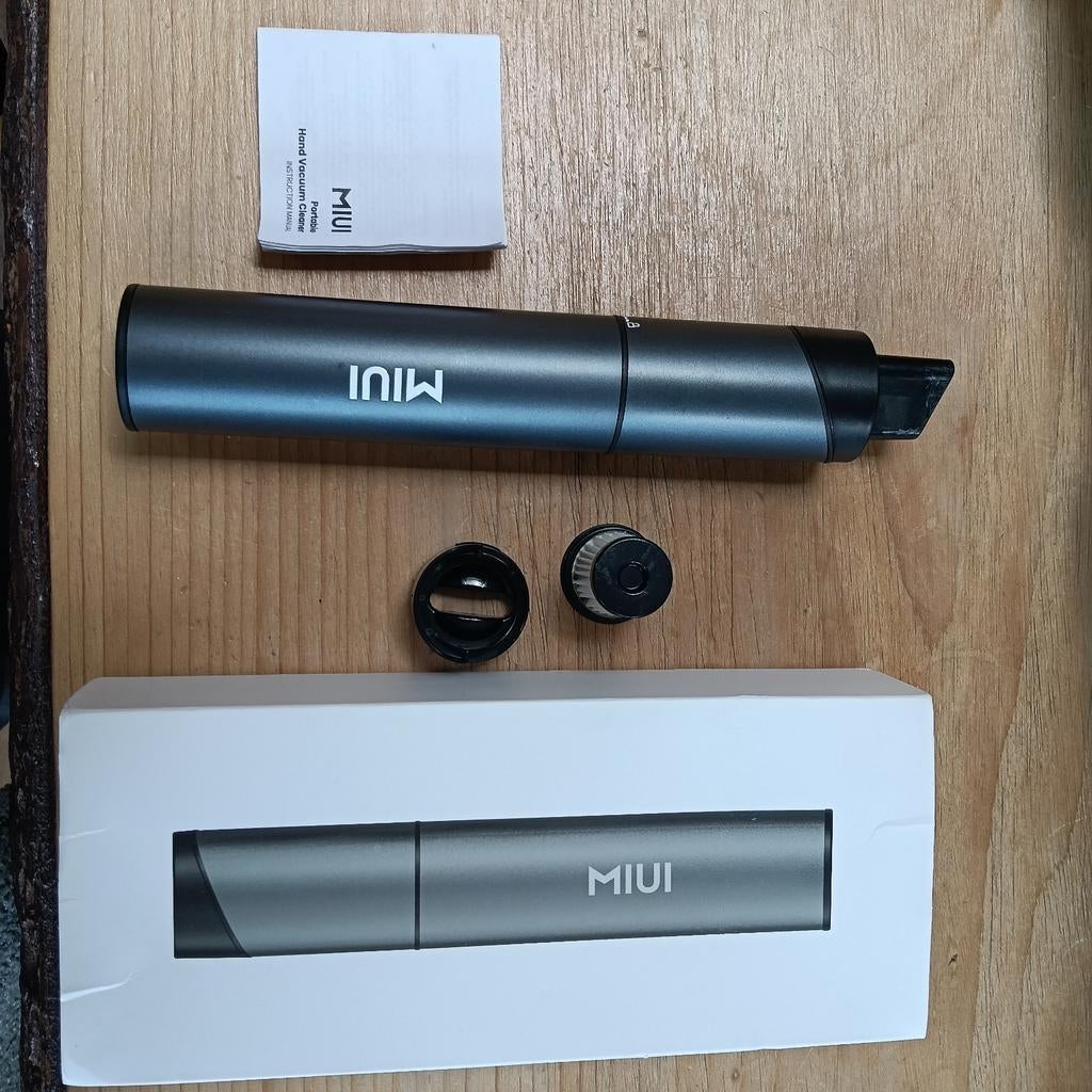 Compacte MIUI Stofzuiger, draadloos, mini-usb oplaadbaar, Witgoed en Apparatuur, Stofzuigers, Kruimeldief, Draadloos, Ophalen of Verzenden