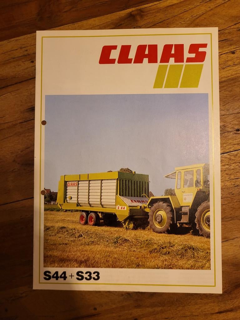 tractor folder Claas S44 + S33 opraapwagens, Ophalen of Verzenden, Zo goed als nieuw