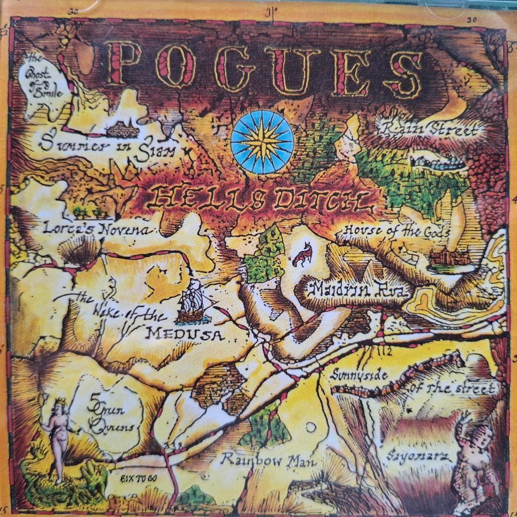 THE POGUES - HELL'S DITCH, Ophalen of Verzenden, Zo goed als nieuw, Overige genres