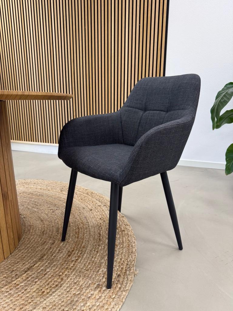 Kick Nova Zwart - Set van 6 - Nieuw in doos, Huis en Inrichting, Stoelen, Kick, Zwart, Nieuw, Ophalen of Verzenden