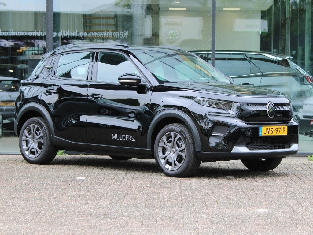 Citroën ë-C3 Plus 113pk Comfort Range 44 kWh | Navi / Airc, Auto's, Citroën, Automaat, Gebruikt, Parkeersensor, SUV of Terreinwagen