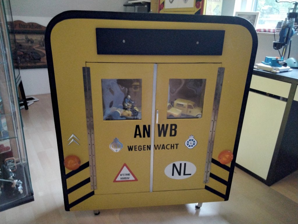 ANWB vitrinekastje Citroën 2CV, Ophalen, Gebruikt, Overige typen
