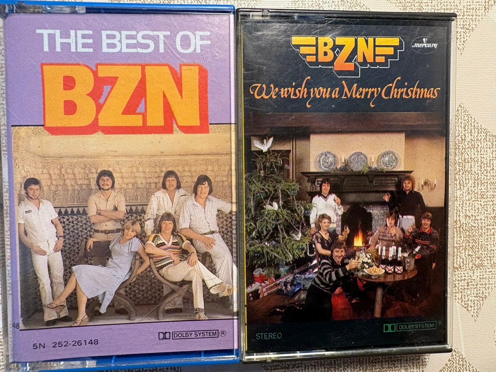 2 cassettebandjes. BZN, Cd's en Dvd's, Cassettebandjes, Ophalen of Verzenden, Zo goed als nieuw, Pop, 2 t/m 25 bandjes