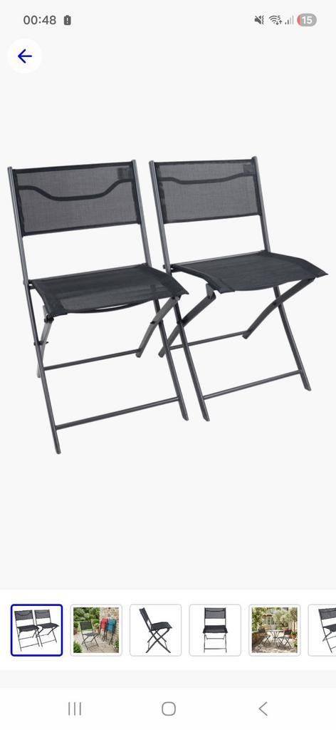 Zoek 2 kleine stoetjes voor op de balkon, Tuin en Terras, Tuinstoelen, Ophalen of Verzenden