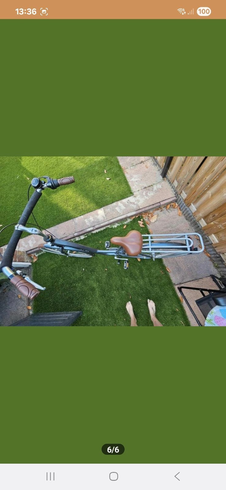 Mooi vrouwen fiets alfa, Fietsen en Brommers, Fietsen | Dames | Damesfietsen, Ophalen of Verzenden, Zo goed als nieuw, Overige merken
