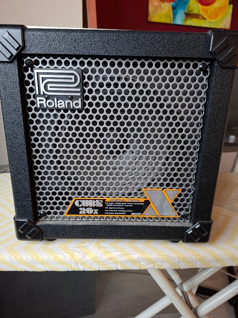 Roland Cube-20X Gitaarversterker | 20W | Veel effecten, Ophalen, Gebruikt, Gitaar, Minder dan 50 watt