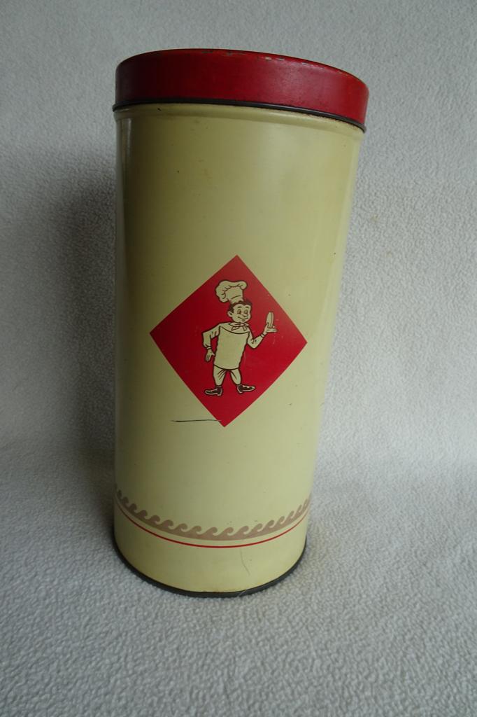 Bolletje beschuitbus uit 60-er jaren, Ophalen of Verzenden