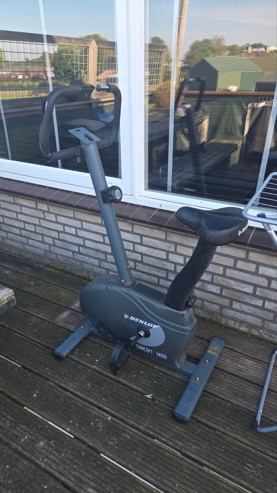 Dunlop Concept 1400 Hometrainer - Goede Staat, Gebruikt, Ophalen of Verzenden, Metaal, Benen