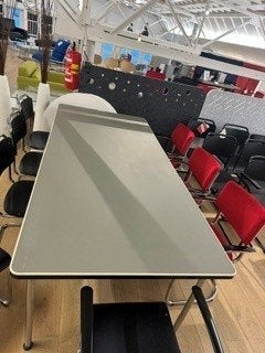 Tafel Gispen 515, Ophalen, Design klassieker, Gebruikt, 100 tot 150 cm