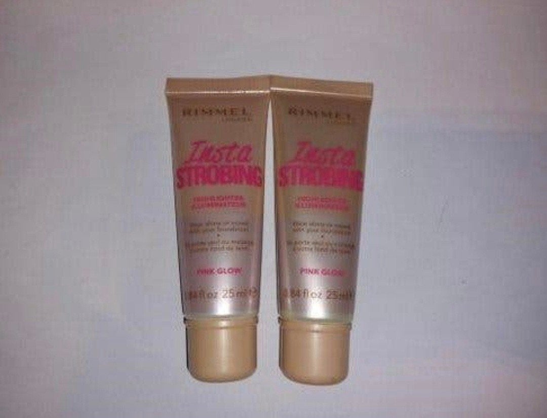 2 Nieuwe rimmel insta stobing liquid highlighter (advr 86), Overige kleuren, Gehele gezicht, Nieuw, Ophalen of Verzenden