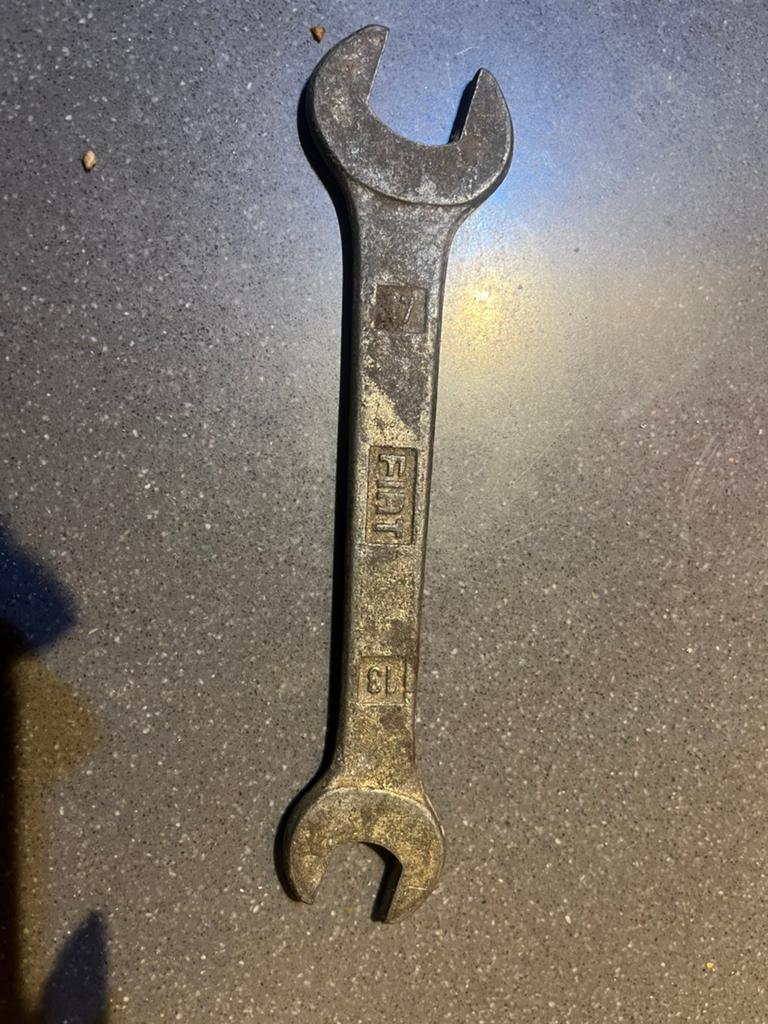 Fiat oldtimer steeksleutel, Auto diversen, Autogereedschap, Ophalen of Verzenden, Nvt, Nvt, Nvt