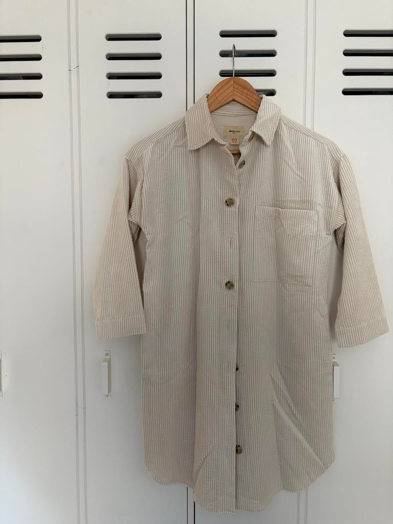 Bellerose Corduroy Overhemdjas - Maat 12/152, Ophalen of Verzenden, Zo goed als nieuw, Meisje, Overhemd of Blouse