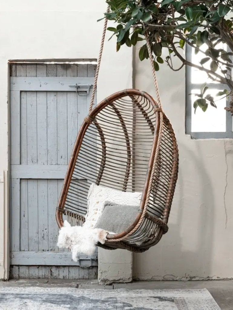 Rotan hangfauteuil Bali, Ophalen, Nieuw, Rotan