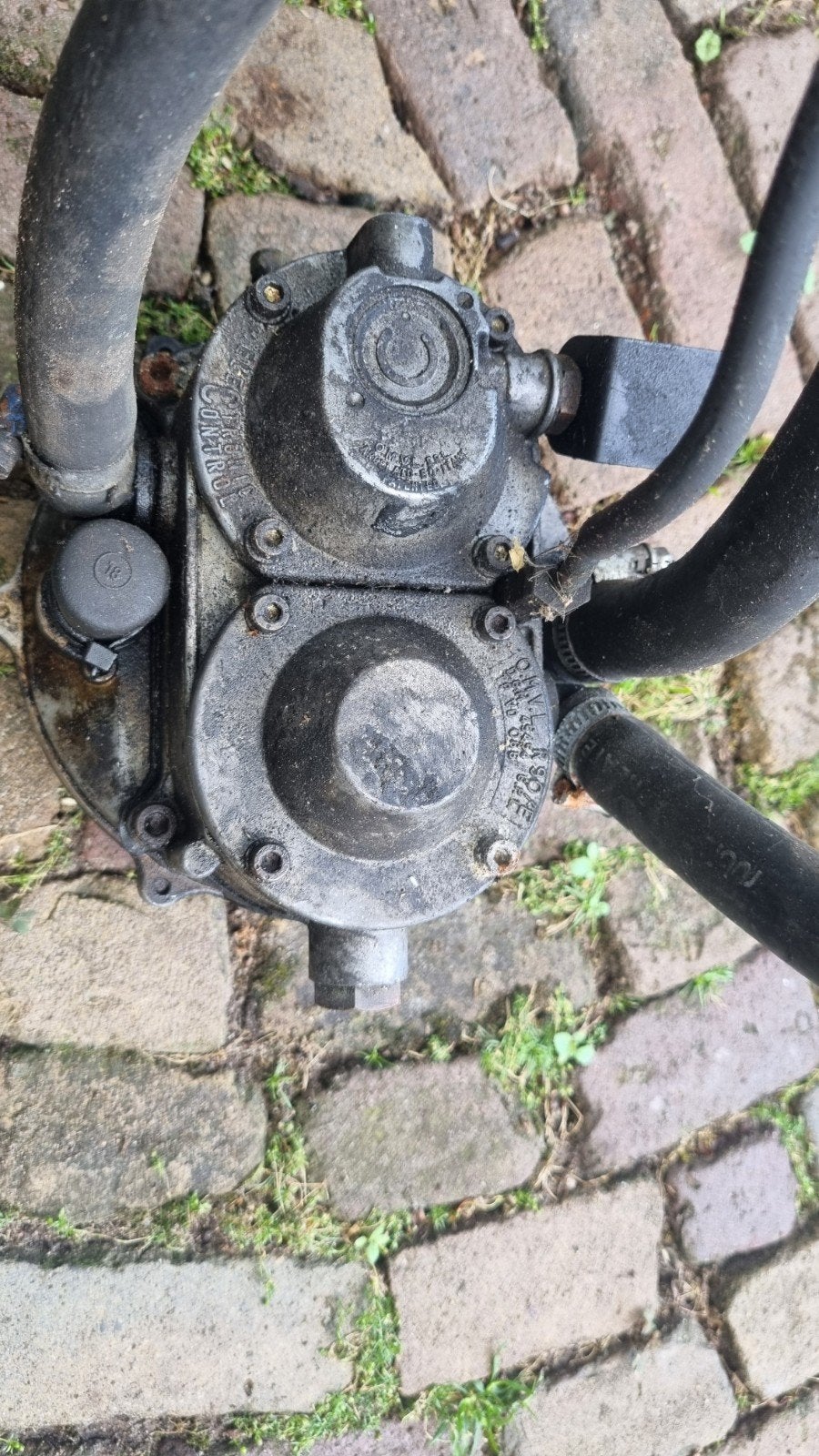 LPG Verdamper met slangen en extra's.  VOLVO 245, Auto-onderdelen, Brandstofsystemen, Ophalen of Verzenden, Gebruikt, Universele onderdelen