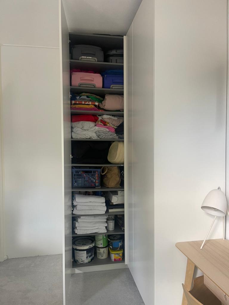 Prachtige en unieke kledingskast, Huis en Inrichting, Kasten | Kledingkasten, Ophalen, Met deur(en), 200 cm of meer, 75 cm of meer