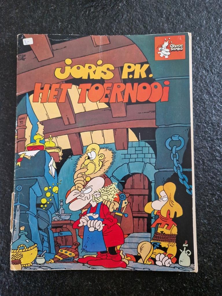 Stripboek  Joris P.K. Het toernooi. 1973, Boeken, Gelezen, Oberon, Eén stripboek, Ophalen of Verzenden