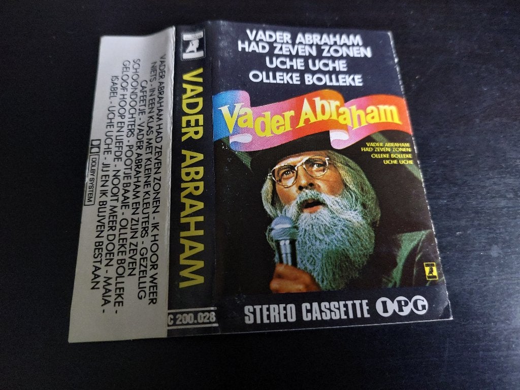 VADER ABRAHAM - VADER ABRAHAM (MC), 1 bandje, Ophalen of Verzenden, Zo goed als nieuw, Origineel