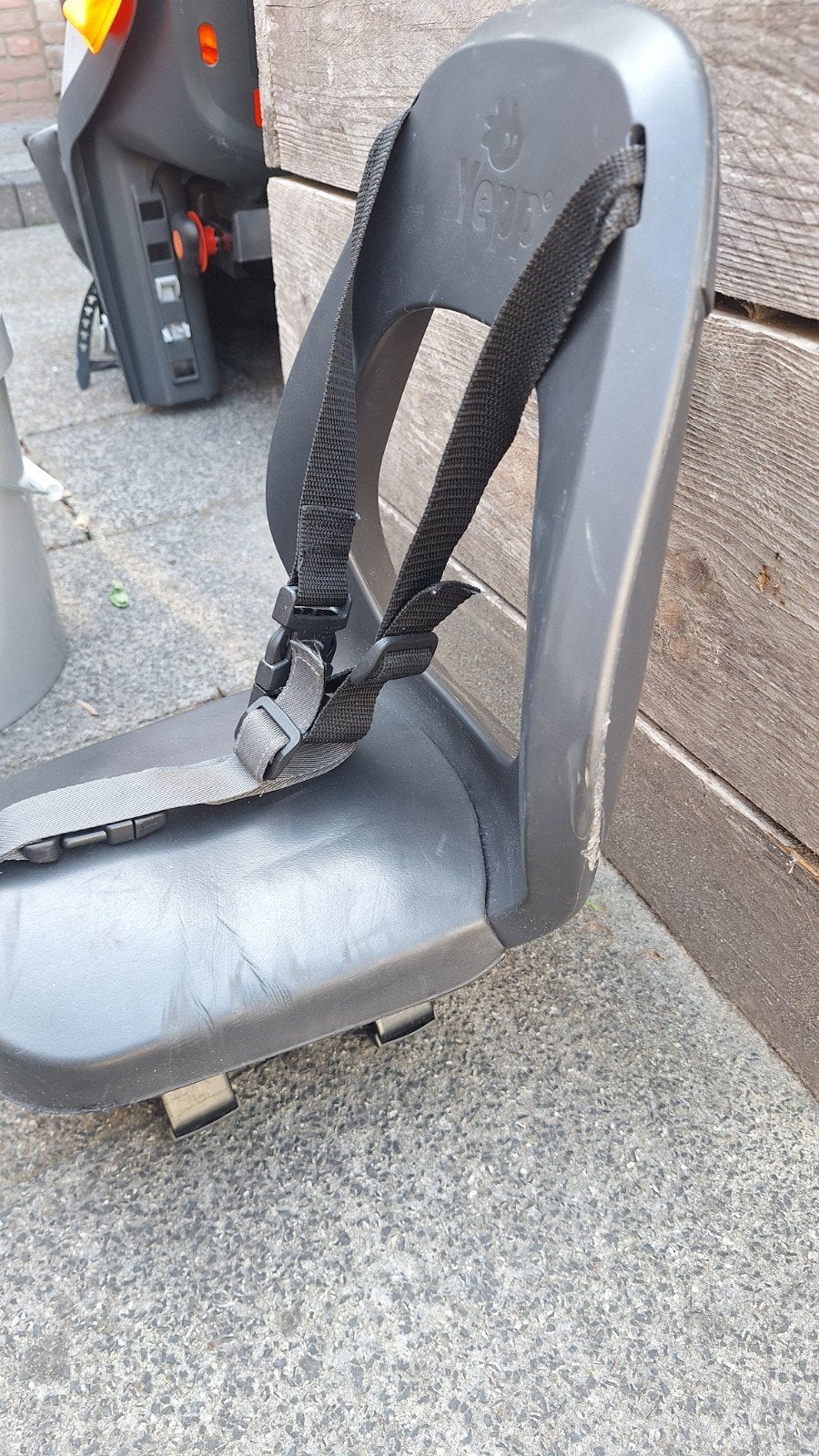 Yepp fietsstoeltje voor achterop, Ophalen, Achterzitje, Gebruikt, Yepp