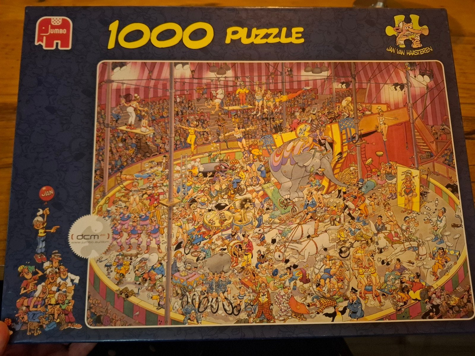 JAN van HAASTEREN PUZZEL - Circus (1000 stukjes)