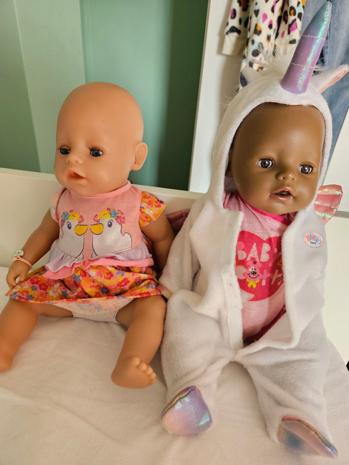 Grote Baby Born Poppen Set met Accessoires en Kleding, Ophalen, Gebruikt, Babypop
