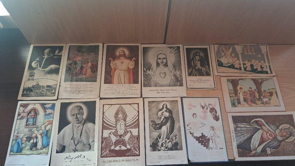 Bidprentjes Rouwkaarten., Ophalen of Verzenden