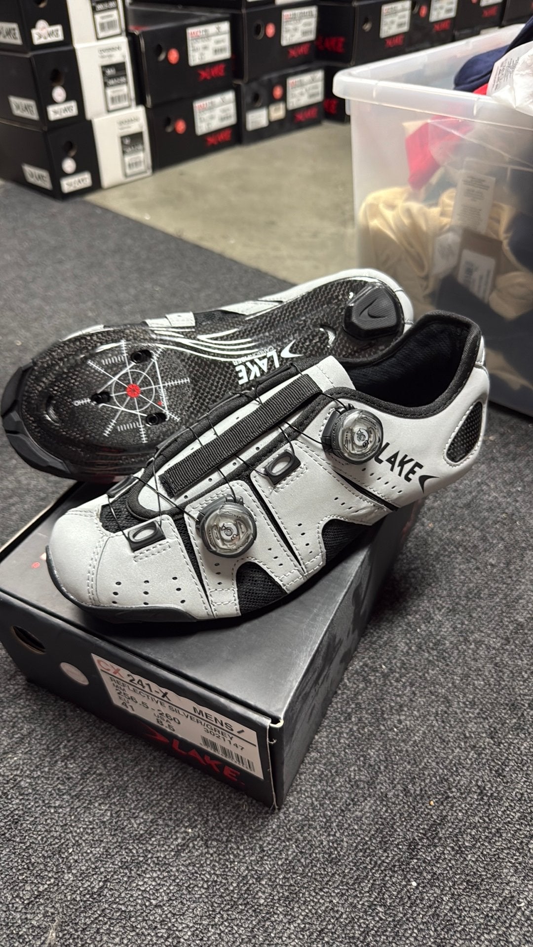 Lake cx241 wide wielerschoenen nieuw maat 41, N, Schoenen, Nieuw, Ophalen of Verzenden