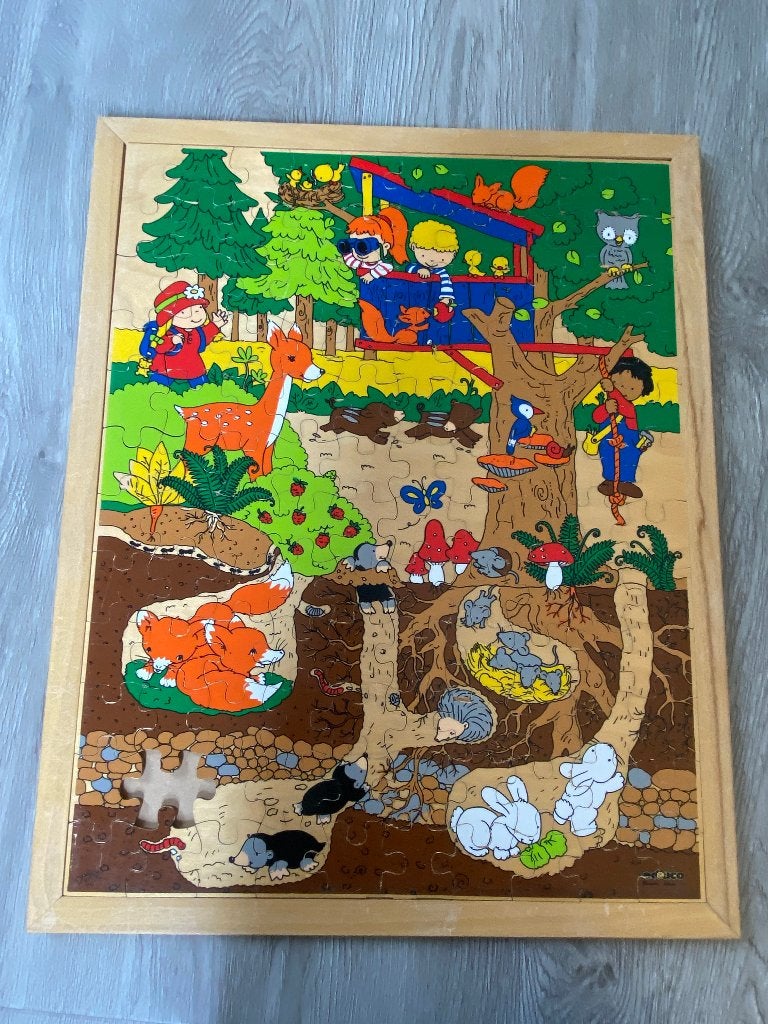 Educo puzzel, Ophalen of Verzenden, Gebruikt