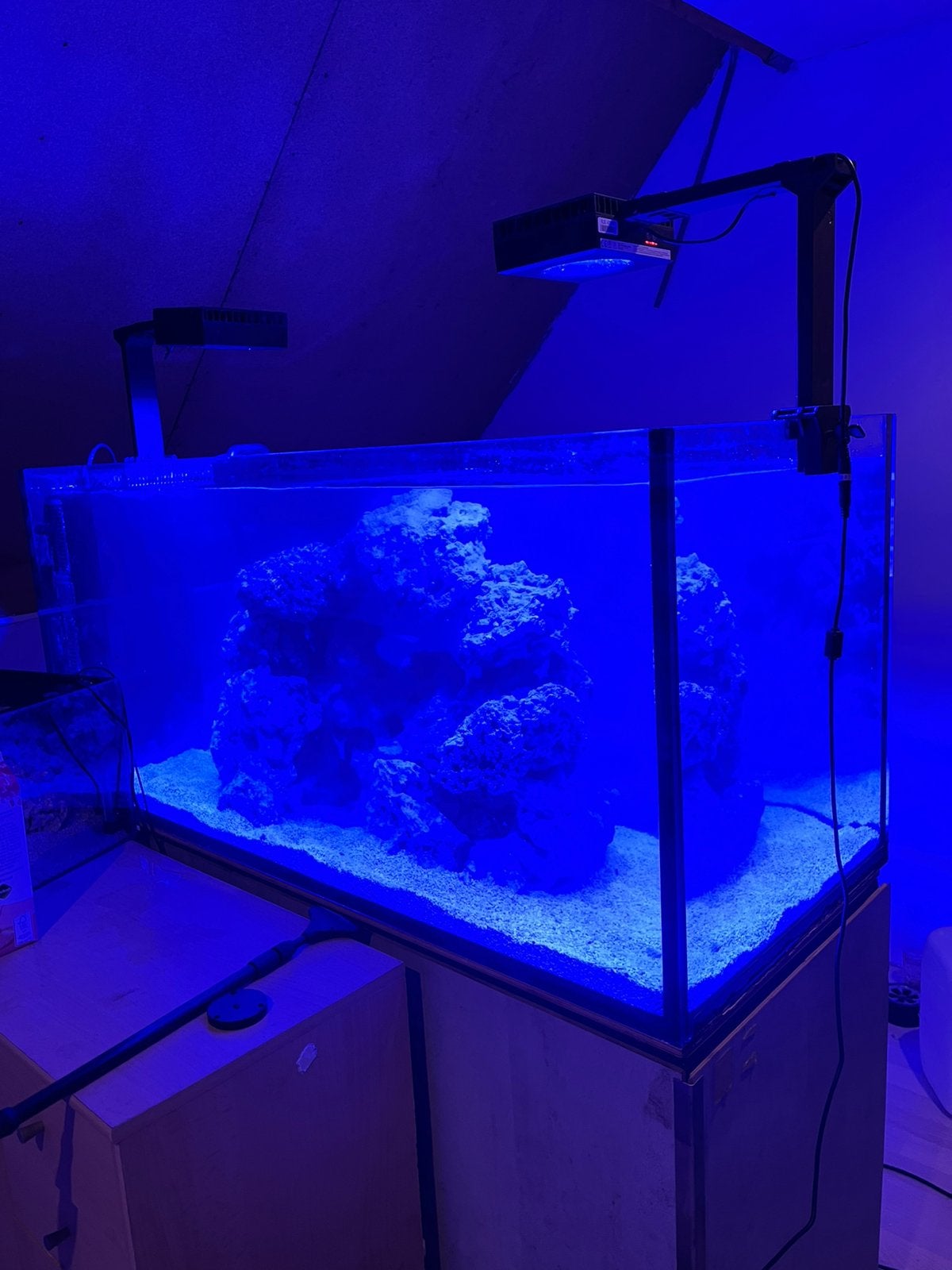 Red sea 90led g2 lampem 2st, Ophalen, Zo goed als nieuw, Leeg aquarium