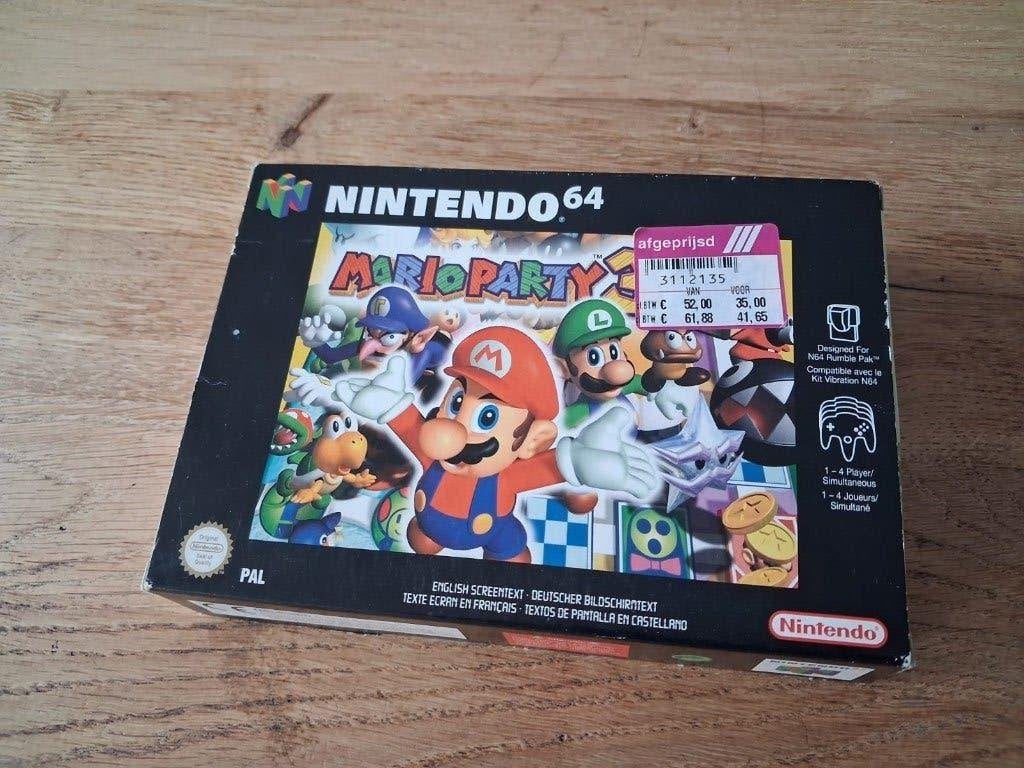 Mario Party 3 (Nintendo 64), 3 spelers of meer, Ophalen of Verzenden, Zo goed als nieuw, Vanaf 3 jaar