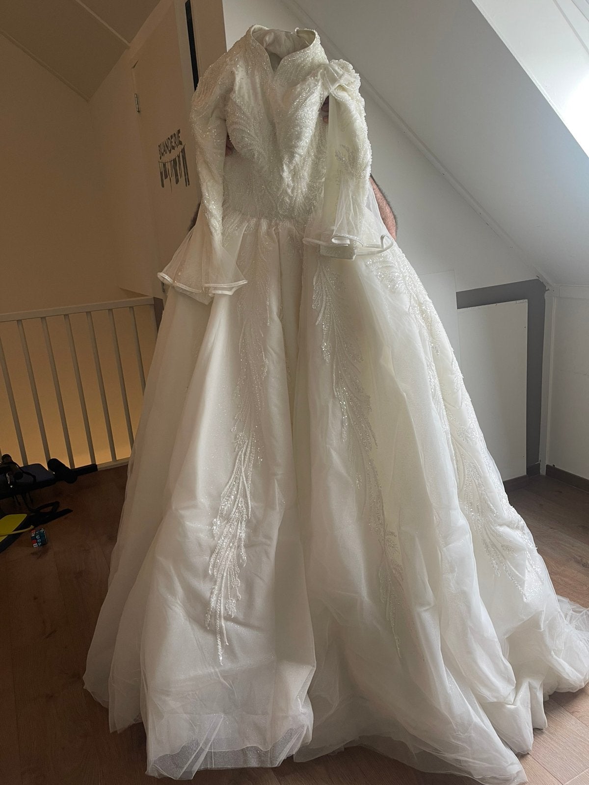 Trouwjurk, Kleding | Dames, Trouwkleding en Trouwaccessoires, Ophalen of Verzenden, Zo goed als nieuw, Wit, Trouwjurk