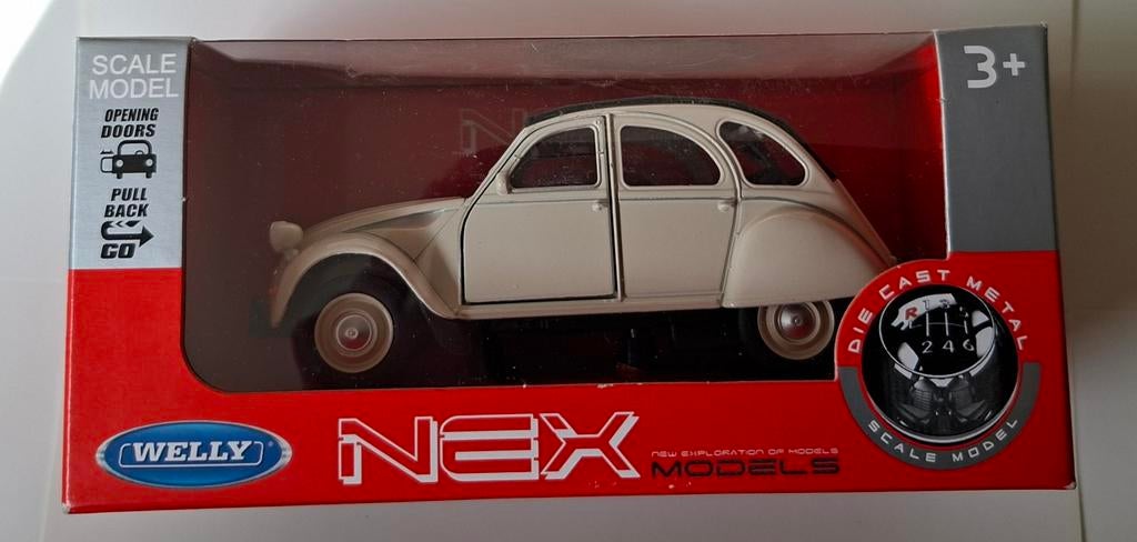 Welly nex models citroên ( lelijk eendje) (deux cheveau), Ophalen of Verzenden, Overige merken