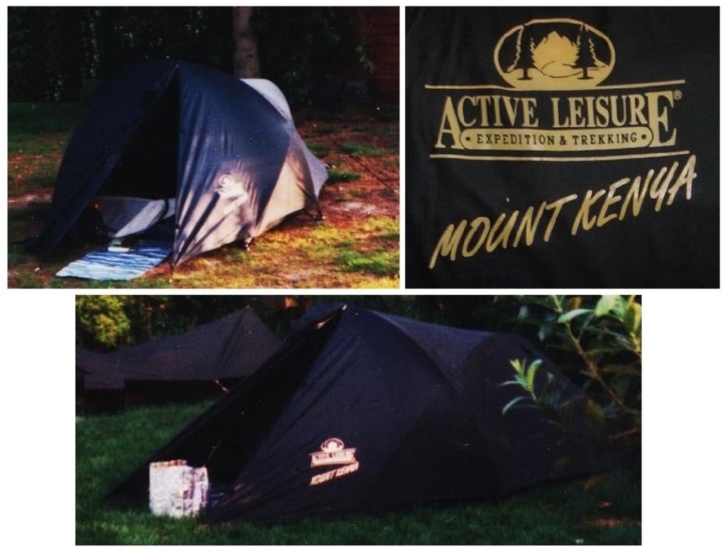 Tent, merk Mount Kenya, active leisure., Ophalen, Gebruikt, Tot en met 2