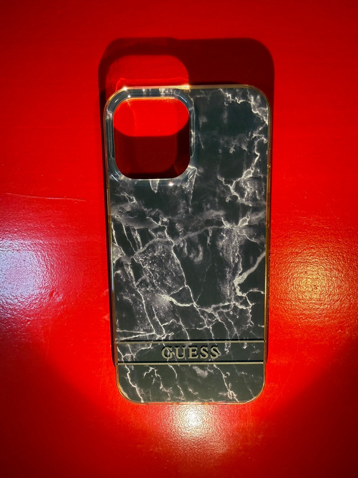 Guess Marmeren iPhone 13 Pro Max Hoesje, Ophalen of Verzenden, IPhone 13 Pro Max