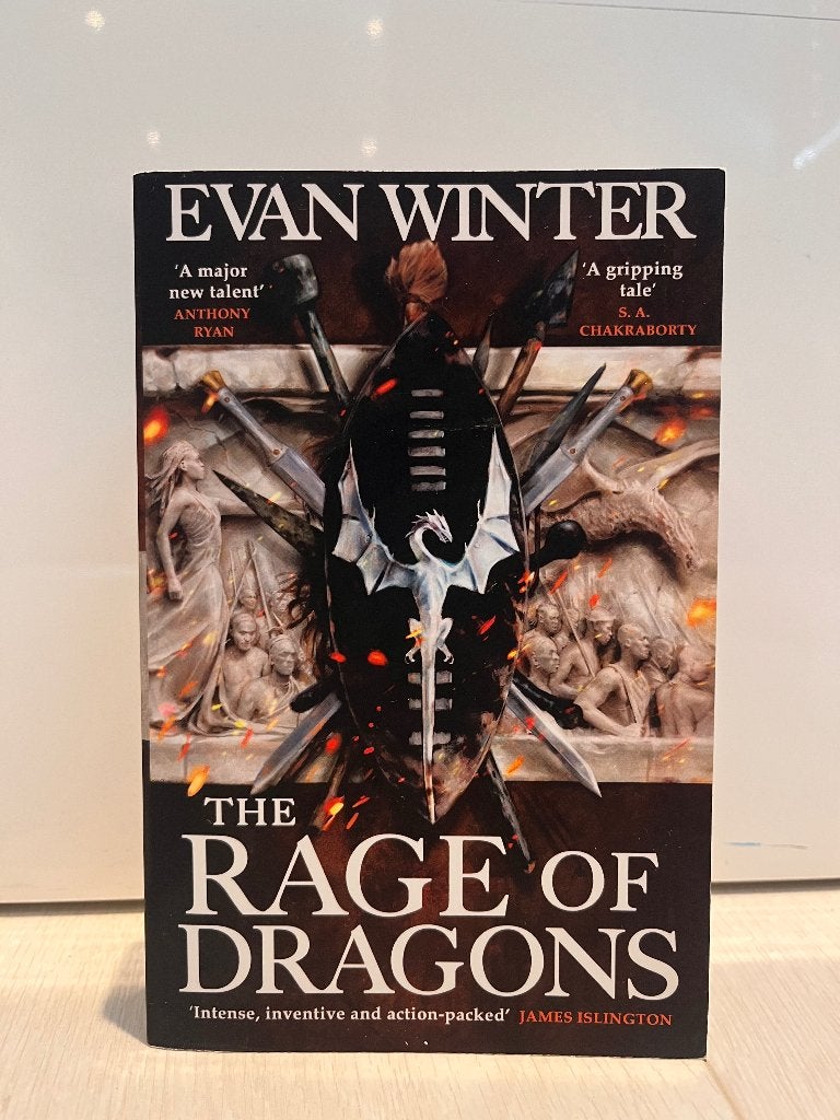 The Rage of Dragons - Evan Winter (Engels), Boeken, Wereld overig, Evan Winter, Ophalen of Verzenden, Zo goed als nieuw