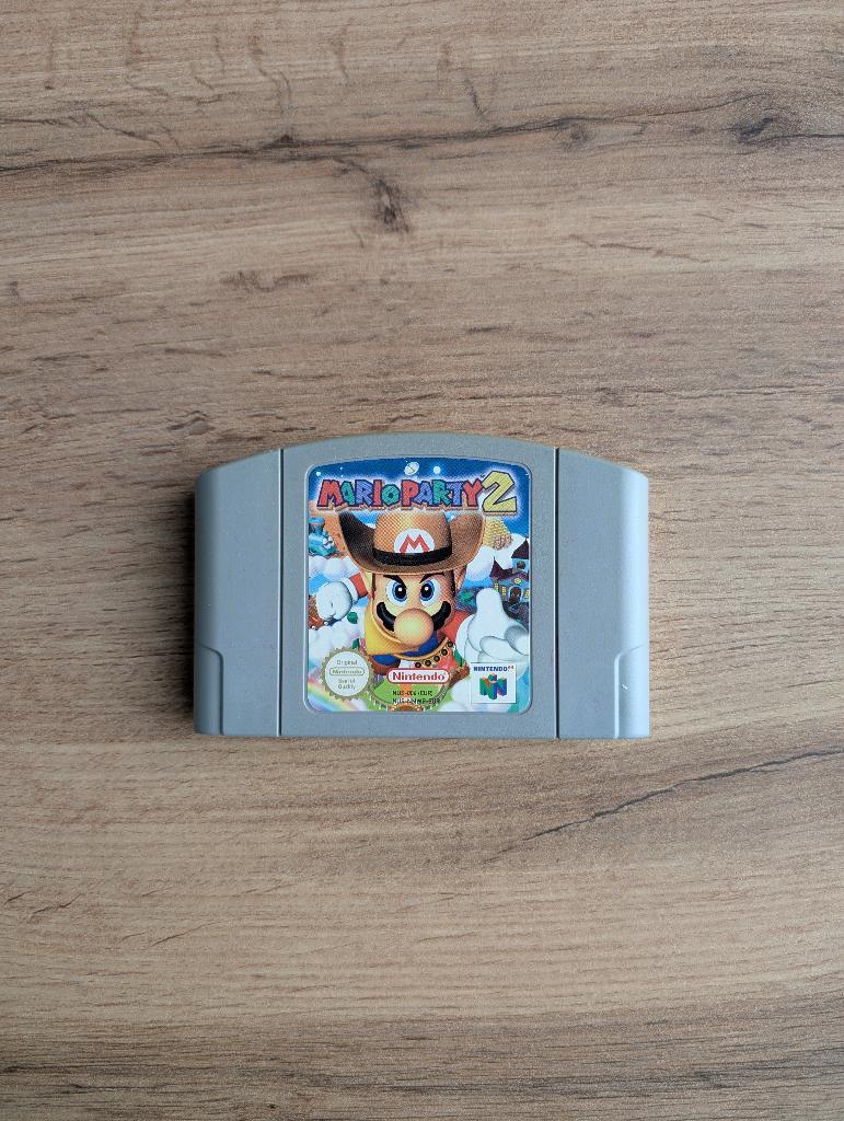 Mario party 2 N64, Spelcomputers en Games, Games | Nintendo 64, Avontuur en Actie, Ophalen of Verzenden, Zo goed als nieuw, 3 spelers of meer