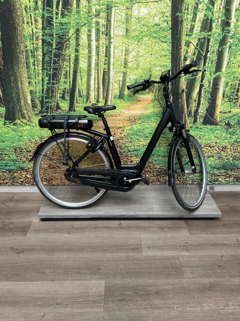 Qwic Premium Dames Zwart Mat 53cm 2018, Fietsen en Brommers, Elektrische fietsen, Qwic, Gebruikt, -, - 0
-, NL