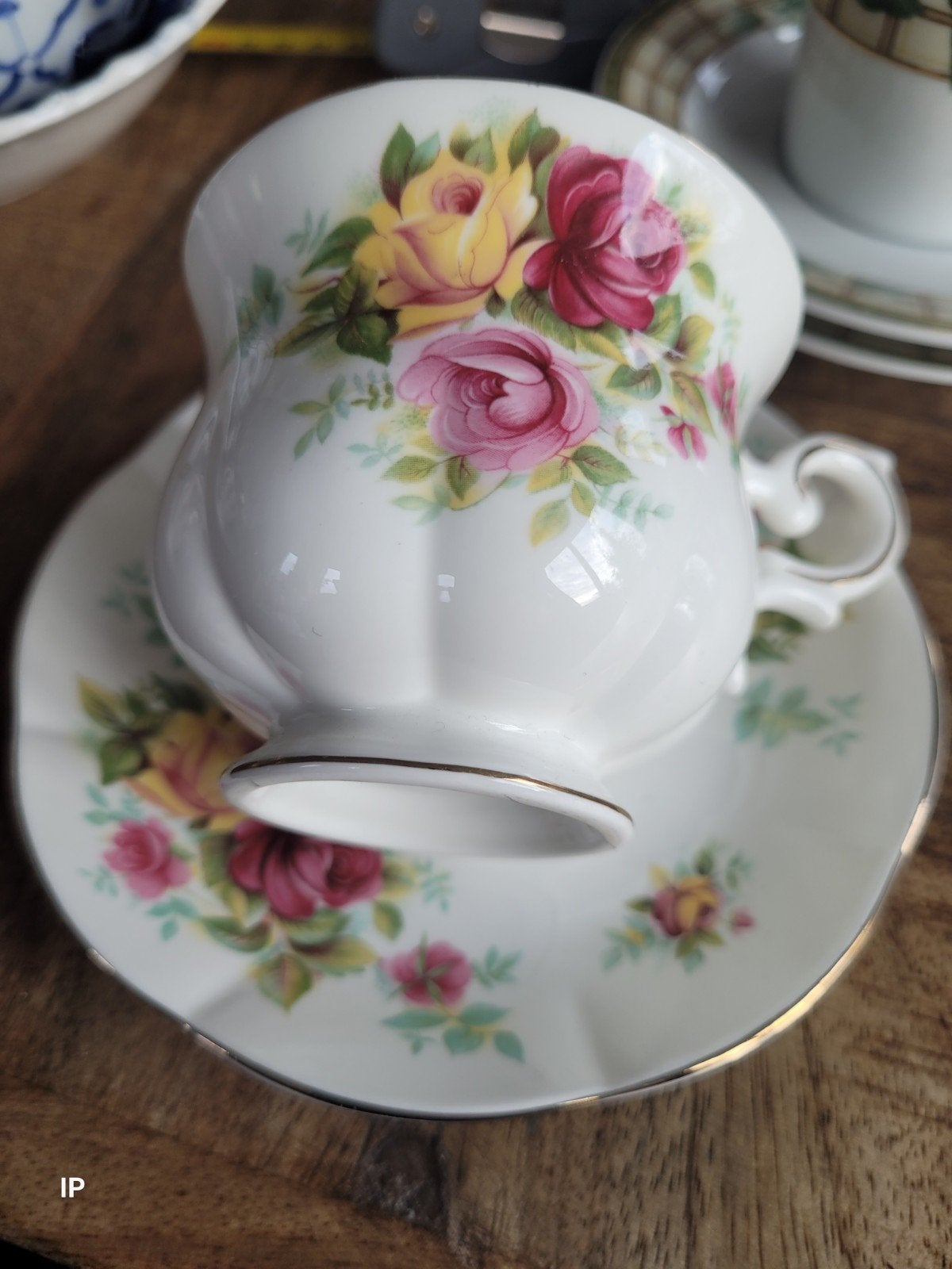 Royal Canterbury Madeleine Kop en Schotel - Fijne Bone China, Ophalen of Verzenden