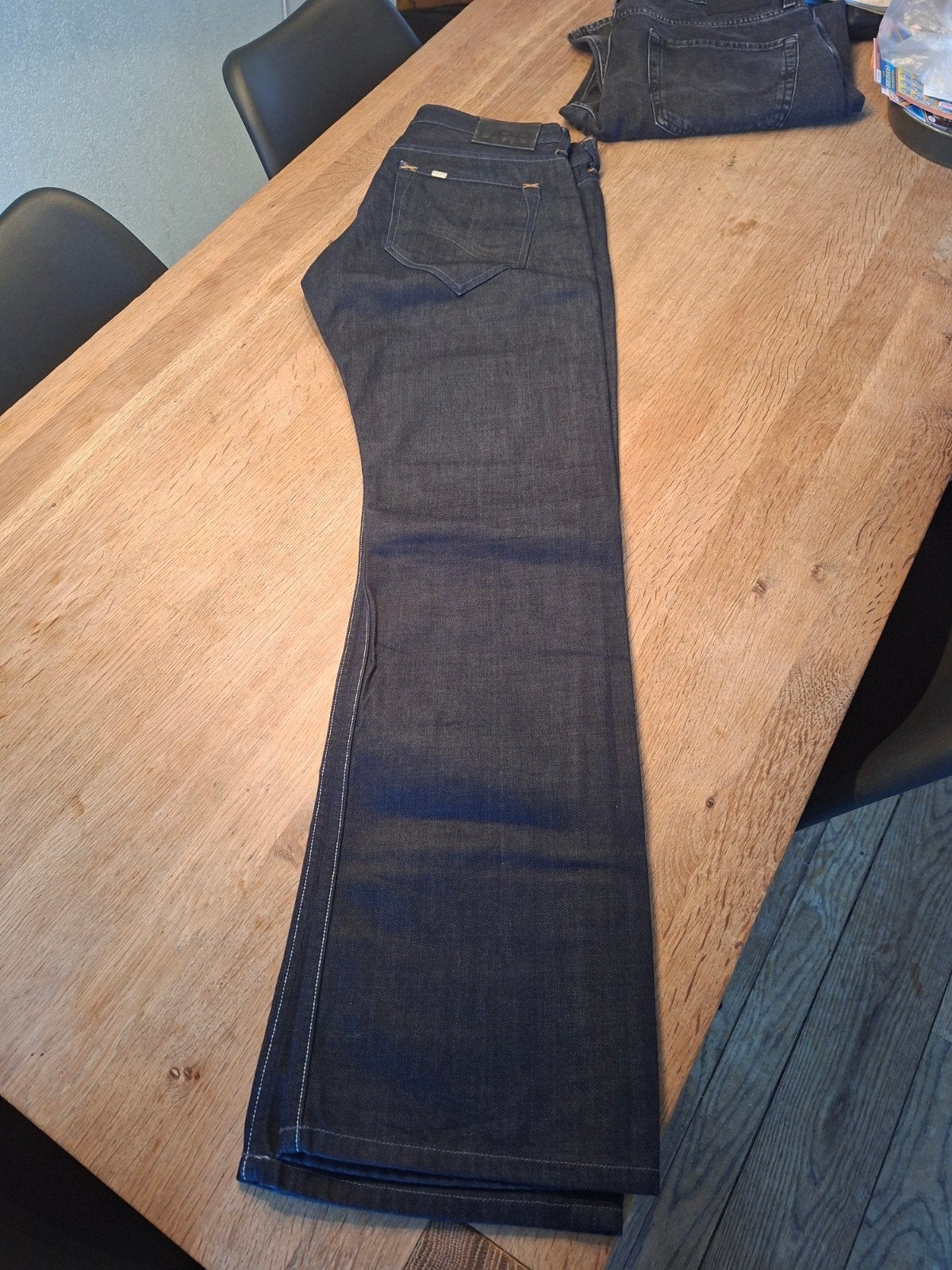 Lee Flint W34 L34 - Donkerblauwe Jeans, Blauw, Nieuw, Ophalen of Verzenden, W33 - W34 (confectie 48/50)