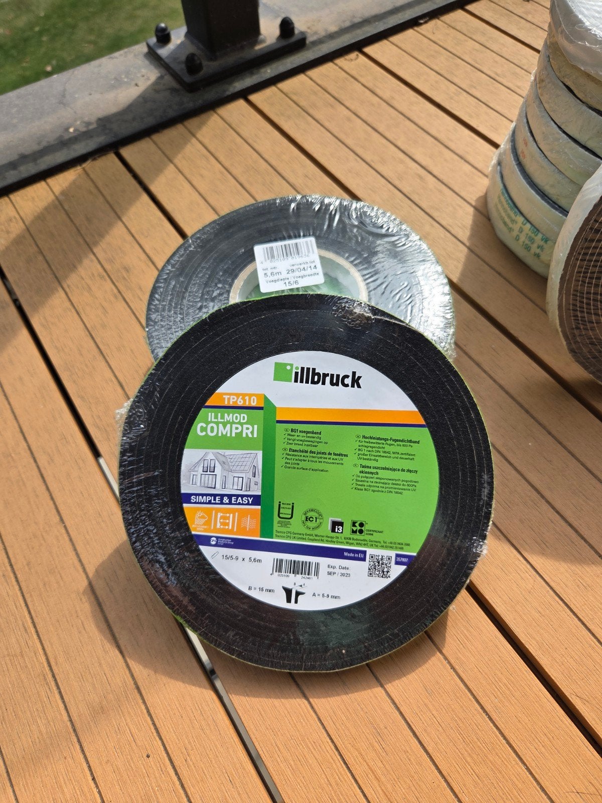 Compri afdichtingsband, Doe-het-zelf en Verbouw, Isolatie en Afdichting, Minder dan 4 cm, Nieuw, Ophalen of Verzenden, Minder dan 5 m²